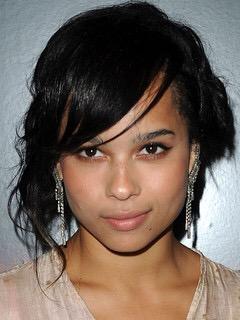 Sup, guuuurl.  Happy Birthday to Zoe Kravitz.
Feliz cumpleaños a: 