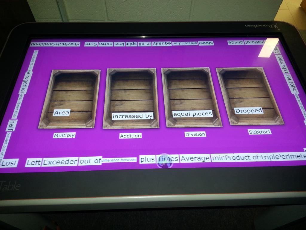 AngelaBurns0's tweet image. I made this activity for the @Promethean ActivTables last night.  It works BEAUTIFULLY!  #miched #edjoy #edtech