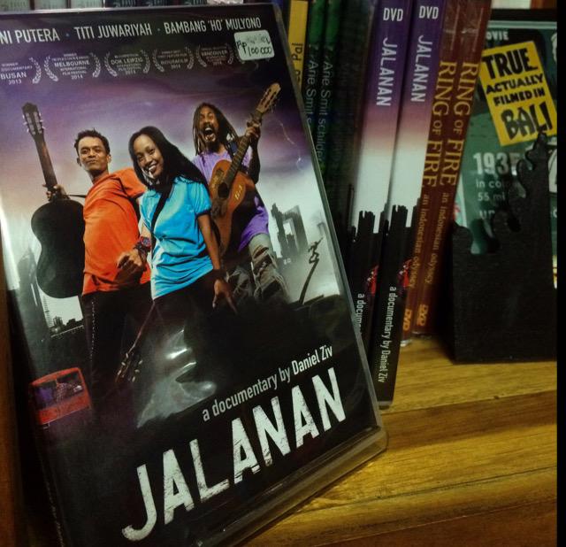 Bali tweeps, 'JALANAN' official DVD now on sale at Ganesha Books in Ubud, Sanur &amp; Seminyak (Biku) Rp100k cekidot!
