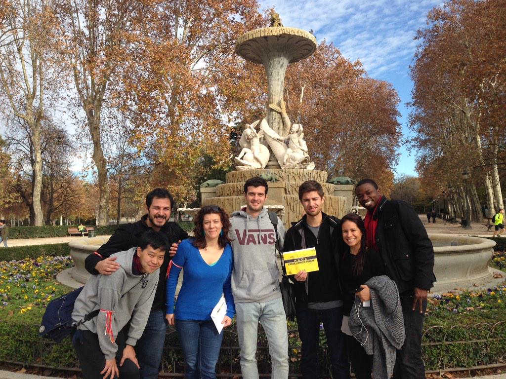 kryspiii's tweet photo. #IEAmazingRace #ARN3B #parquedelretiro #galapagosesnuestro http://t.co/BNPxU8xeAA