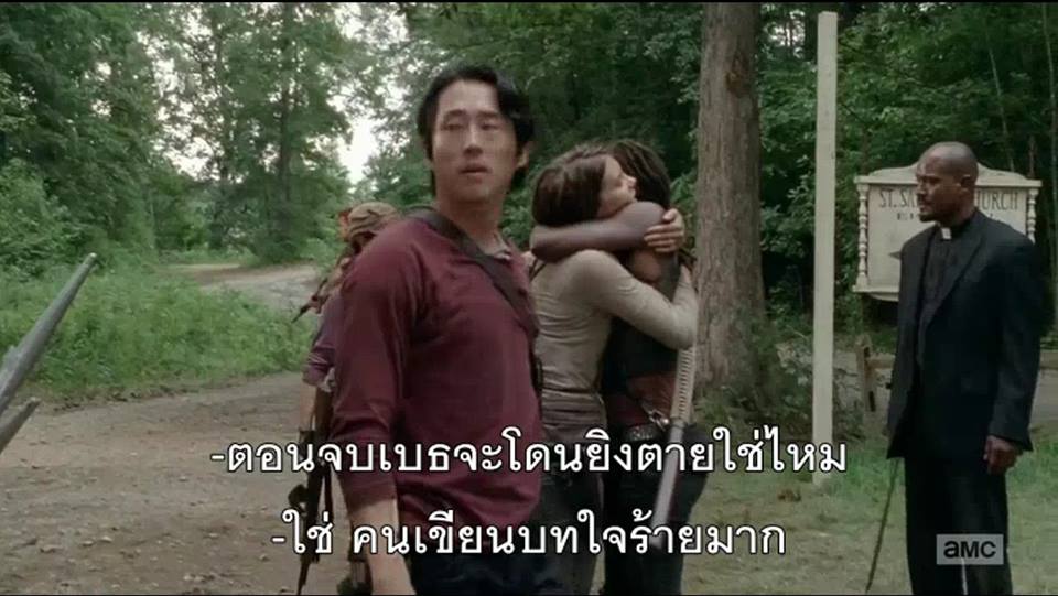 cninesz's tweet photo. เป็นซับที่เหี้ยที่สุดในรอบ5ปี ใครทำตอบกูมา 555555555 #TheWalkingDead http://t.co/SwMFI3GKad