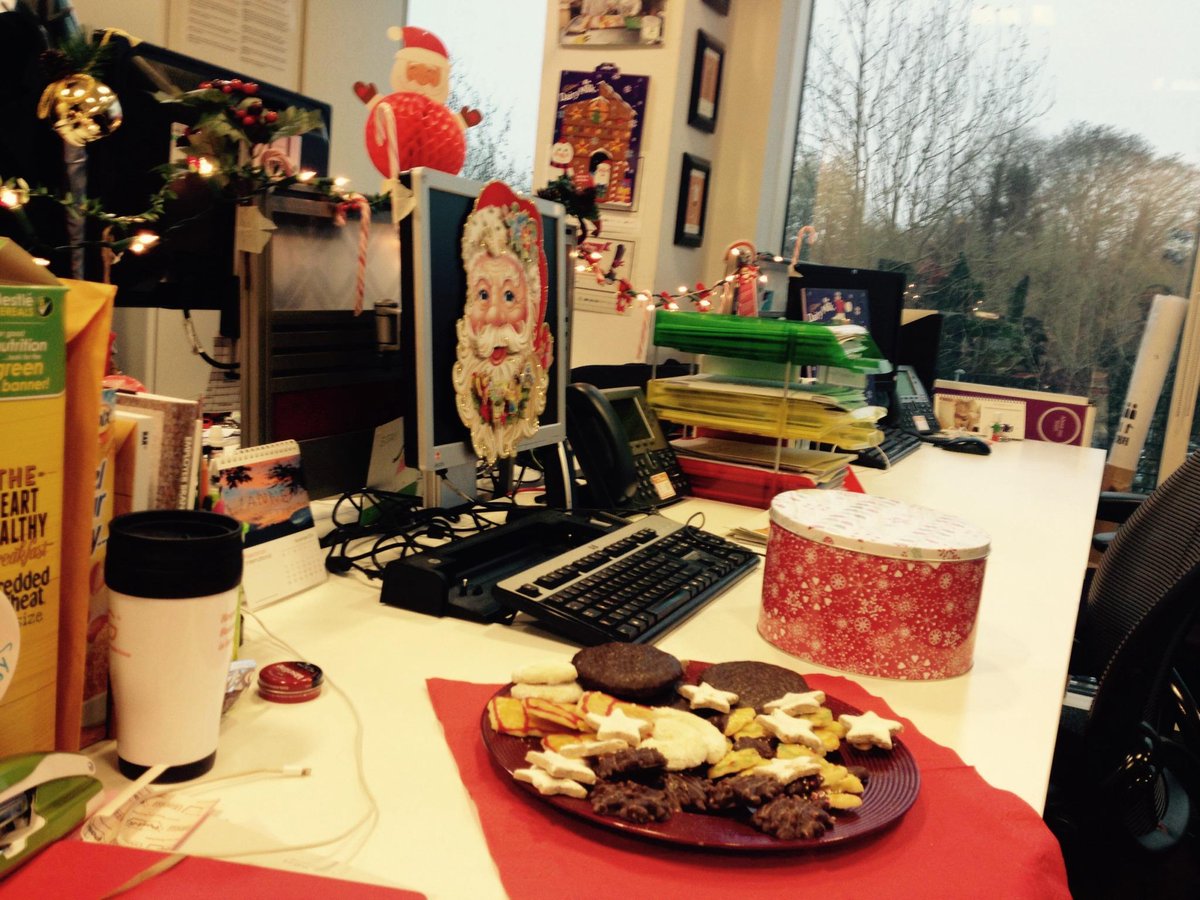 RisSworth's tweet photo. Things are getting festive #LifeAtIHG in the Denham office! @AndrewFarmerUK @LianneCorriette #biscuitBribes! http://t.co/AJR6xSwi0O