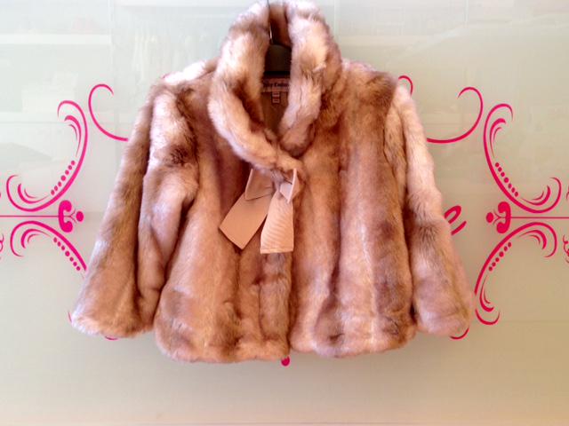BabyAvenueStore's tweet photo. What to you think about our Juicy Couture Fur Coat With Bow?! http://t.co/YVOT1T2JdZ