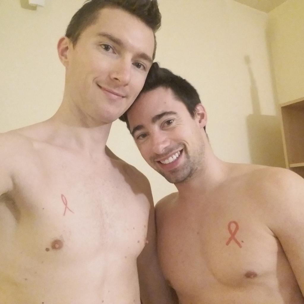 arthusandnico's tweet photo. Get tested and protect yourself #WorldAIDSDay http://t.co/bUoSvMK2Z6