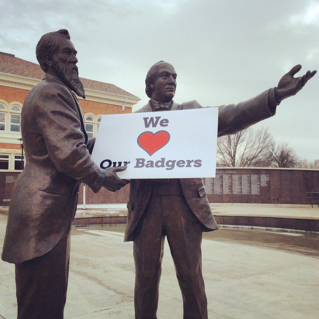 Welcome back Badgers!! Let's stay motivated and dominate the week before finals. GO BADGERS! #SnowCollege