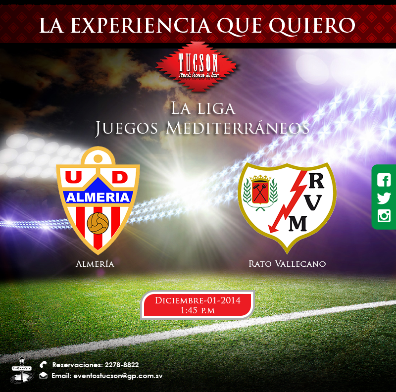 tucson_sv's tweet photo. Iniciemos la semana con lo mejor del fútbol y el mejor ambiente en Tucson
¿Ya están listos para el partido? http://t.co/hyMDPCxgyf
