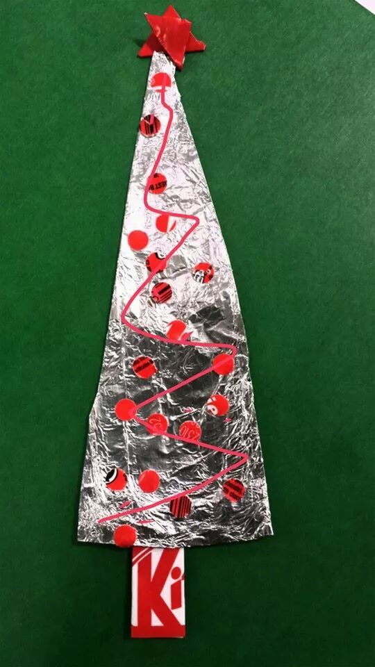 #KitKat do you like my kit kat wrapper tree creation? Do I get a months free supply of kit kats now??