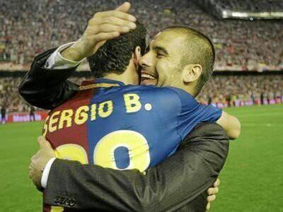 FawadHyder's tweet photo. Pep: “First time I saw Busquets, I called a friend &amp; said: ‘I saw a player from an extinct species’. Absolute talent" http://t.co/PliF9a3Nuh