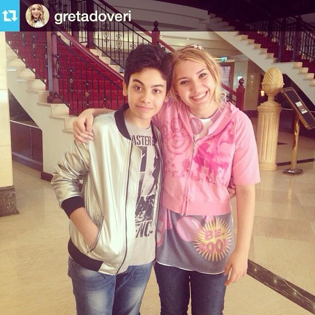 LePeppermints's tweet photo. #Repost from @gretadoveri 
- - - Me and @vcantiellojesc JESC 2014 Winner ✌️#winner #jesc2014 #together 🇮🇹 http://t.co/HMgWjEI31K