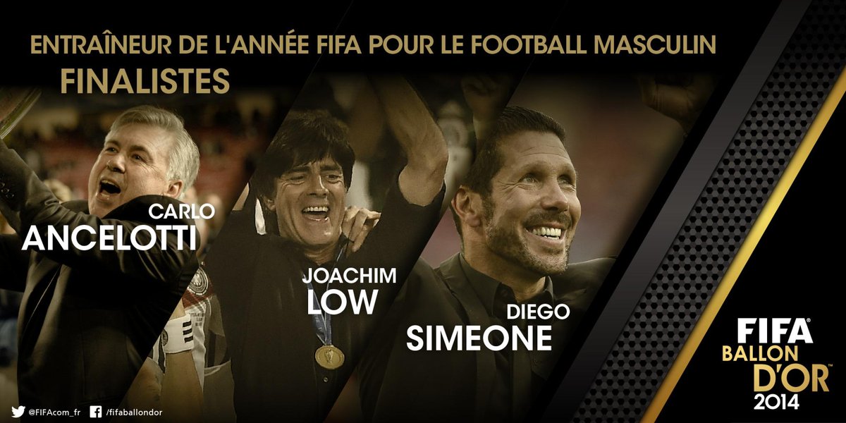 RMadridInfo's tweet photo. Pic: @MrAncelotti, is a Candidate for the best coach award in 2014 http://t.co/FO1p83R0bF