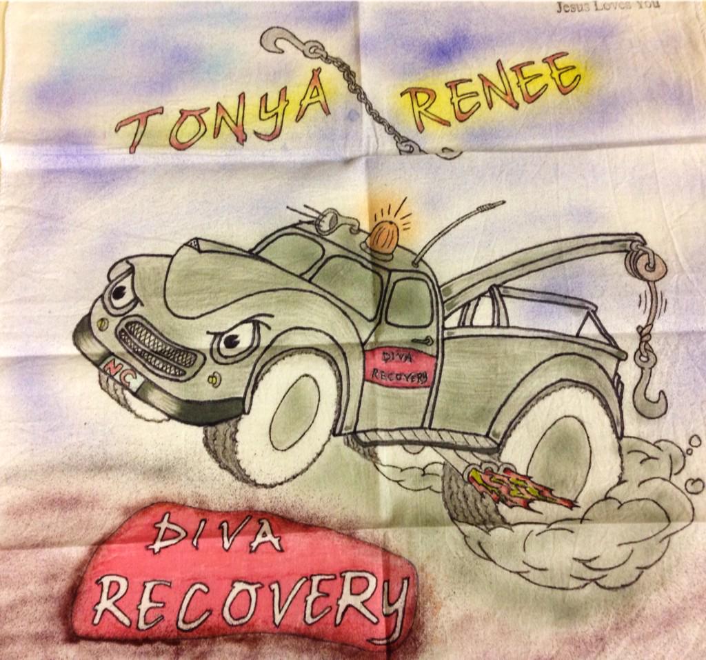 DivaRecovery's tweet image. One our good friends drew this picture for us....Thank you David 😍 #divalife  #towlife  #friendship #HookEm