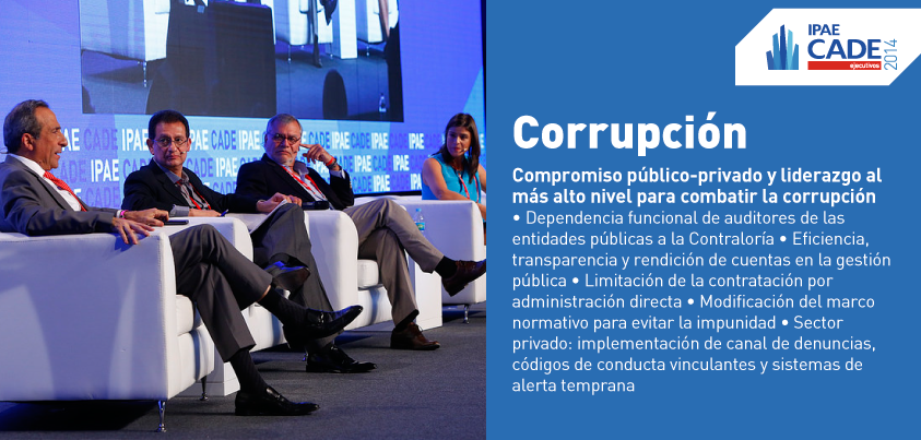 IPAEPERU's tweet photo. Durante #CADE2014, se asumieron los siguientes propuestas de solución para luchar contra la corrupción. http://t.co/BheazUkvIL