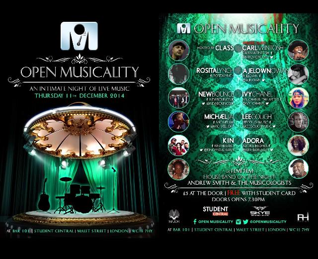 openmusicality's tweet photo. @ClassAi @kinofficialband @NewBounceUK @MichaeljJai @Ivy_Chanel @leegoughmusic December 11th #RT http://t.co/ufaqE3uFkT