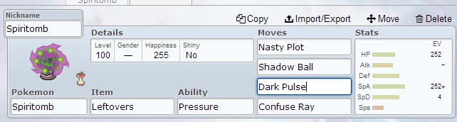 PokemonSetups's tweet photo. Also, here are 3 good setups for Spiritomb http://t.co/fuE1kg6omA