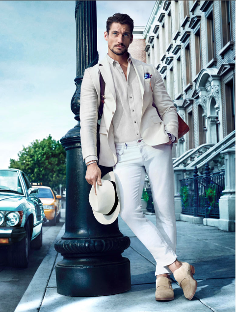 OlissInc's tweet photo. "The bottom line is, a gentleman sets trends; he certainly doesn't follow them." - David Gandy, #ManCrushMonday http://t.co/ebbCiJfxml