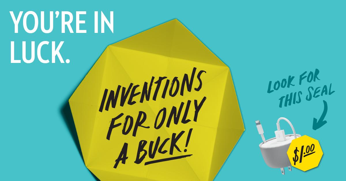Quirky's tweet photo. $1 Inventions are hidden throughout http://t.co/XCdtryRWUt! Find ’em all and get lucky this #CyberMonday. http://t.co/RnXMMPmNGh
