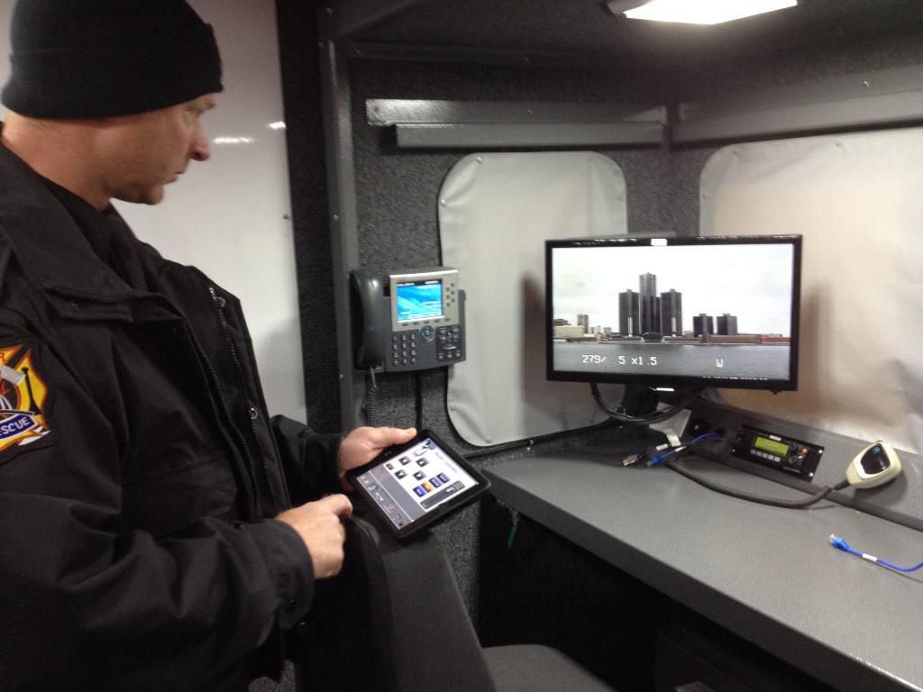 drouillarda's tweet image. Blast from the past. VHS to digital, iPads. #mobilecommandpost has useful technology.