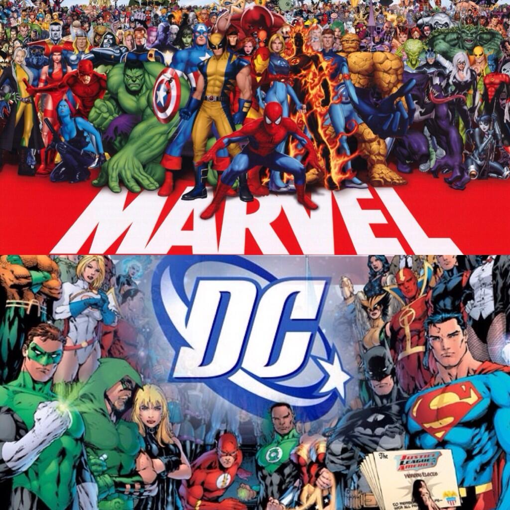 RT For Marvel
Fav For DC