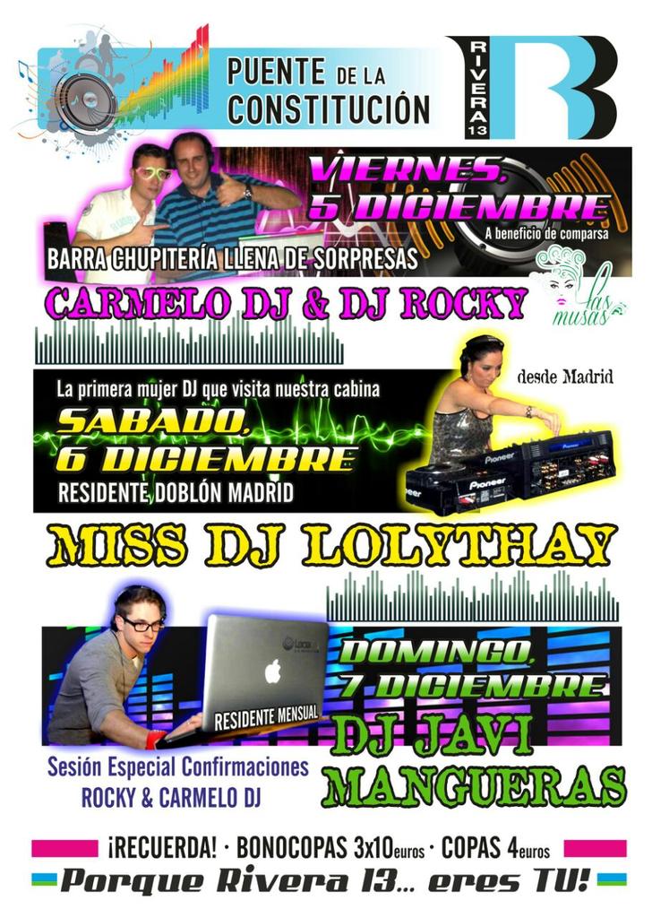 PUB_RIVERA13's tweet photo. Este puente la vamooosss a liaaaaar pardisimaaaa!!!
Te lo vas a perder? http://t.co/EhDjwp09Pf