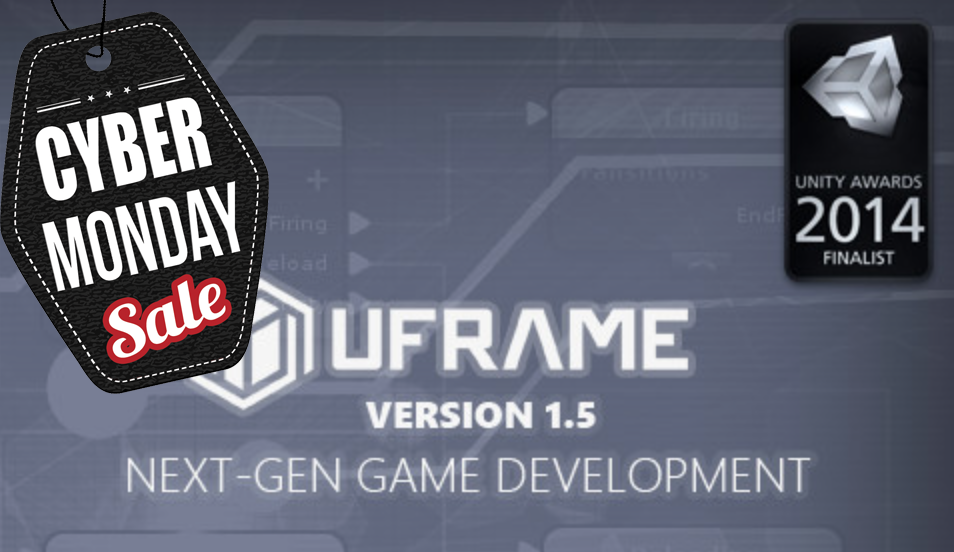 InvertStudios's tweet photo. @UnityAssetStore Get #uFrame at 50% off this #CyberMonday https://t.co/ZiW1o6wCH8 #unity3d #assetstore @AssetStore_JP http://t.co/khaL5A4hNl
