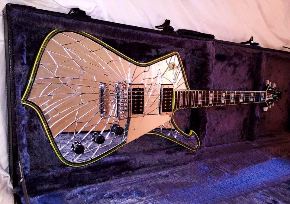 Have you seen <a href="/PaulStanleyLive/">Paul Stanley</a>'s new <a href="/IbanezOfficial/">Ibanez Guitars</a> Cracked Mirror PS 10 with <a href="/SeymourDuncan/">Seymour Duncan</a> pickups?