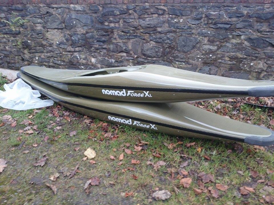 SurreyUniCanoe's tweet photo. Got 8 shiny new Nomad polo boats! @teamsurrey #USCC #forceX http://t.co/C5pzkXx40K