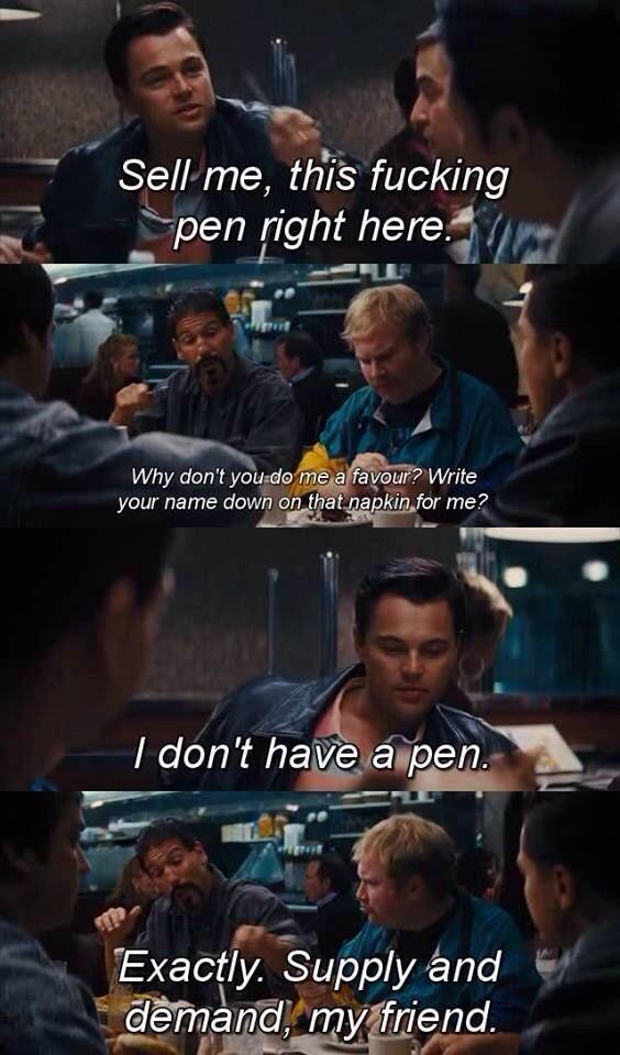 Sell me this pen