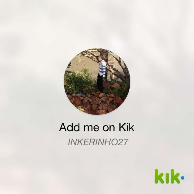 inkerinho's tweet image. Hey! I'm on #Kik - my username is 'INKERINHO27' kik.me/INKERINHO27