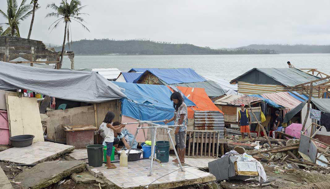 Oxfam's tweet photo. #Haiyan1year
6,000 people killed
4.1 million displaced
We need #climateaction now 
http://t.co/kbasTGAmbA
#COP20 http://t.co/h52udniSw3