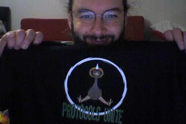 dclauzel's tweet image. Eh @SProtocolsOrg , thanks for the awesome t-shirt! #science