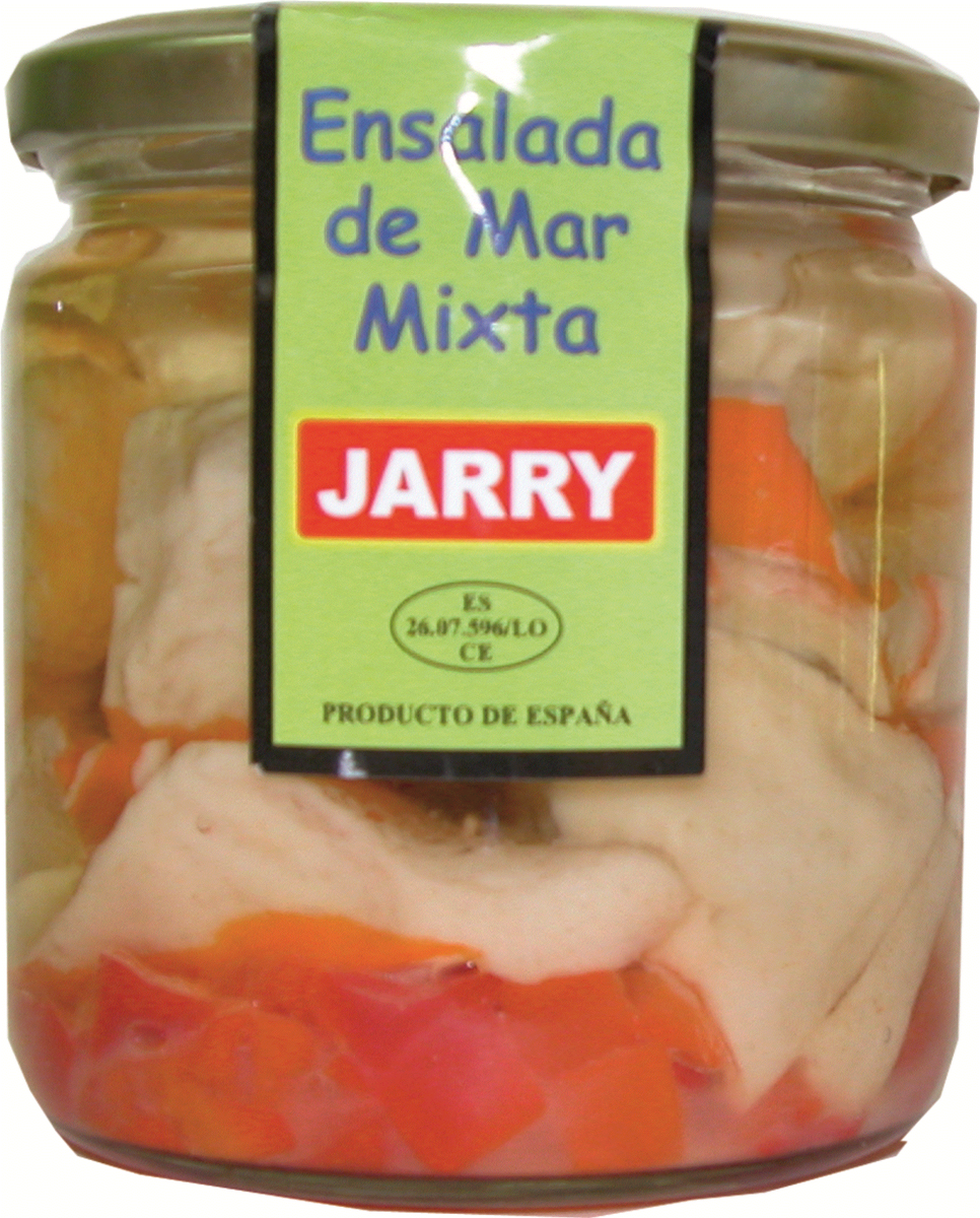 ConservasJARRY's tweet photo. Seguimos presentando nuestro catálogo de productos. Hoy se suman a twitter nuestra ensalada del mar http://t.co/O1h0biIYkS