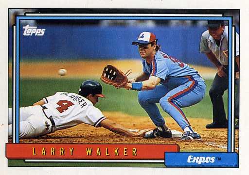 Today is the birthday, No.33 Larry Walker Expos from 1989-1994. Happy Birthday Larry Walker. 