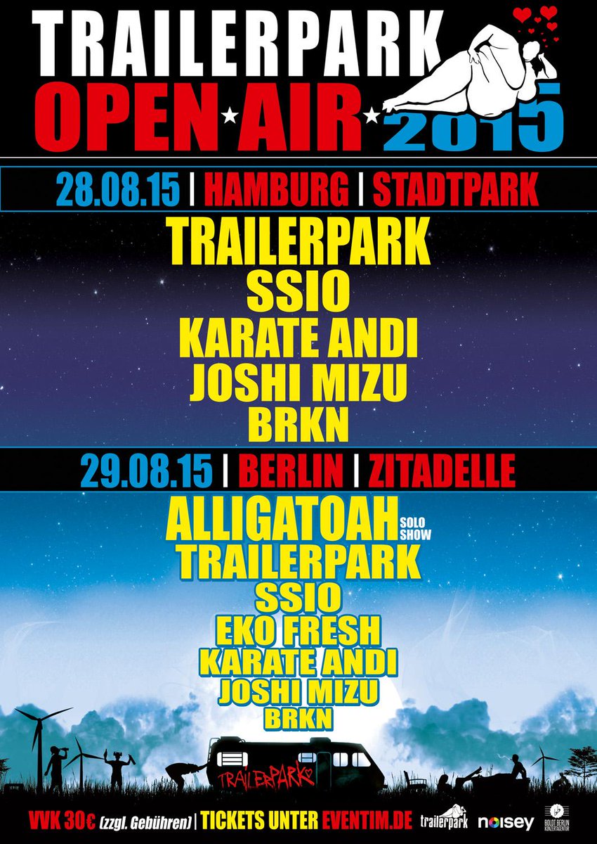 BoldtBerlin's tweet photo. Der Wahnsinn geht weiter. #trailerparkopenair http://t.co/QMWHvLCOTb