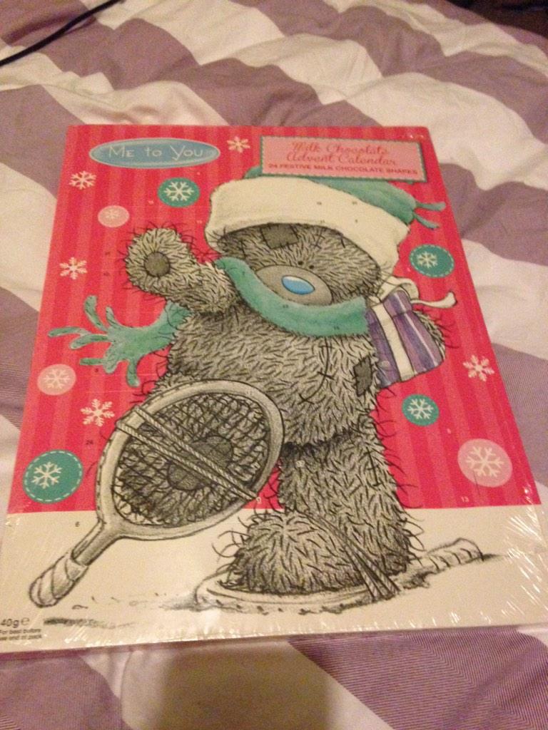 HannahKearns14's tweet photo. This just cheered me up! #packagefromhome #adventcalender http://t.co/fWmelwFOMt