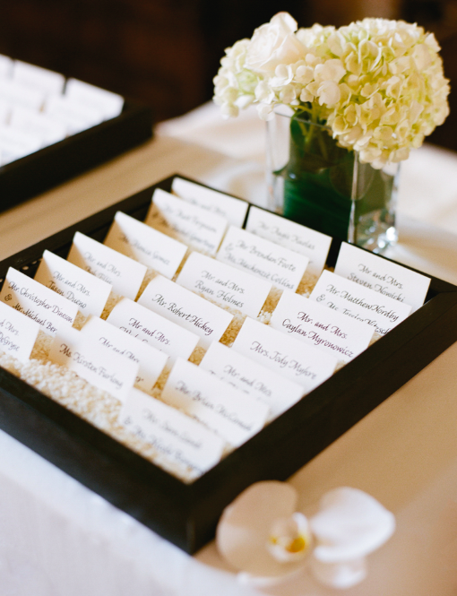 lrecatering's tweet photo. This simple escort card box fits perfectly with the classic #elegance of the @FloodMansion #weddings #escortcards http://t.co/CUgm0TGaLt