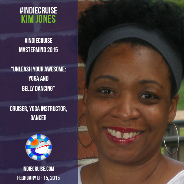indiebusiness's tweet photo. #IndieCruise Mastermind 2015 Presenter: Kim Jones @urbantranquil: Yoga and Belly Dancing http://t.co/NTDUzbQ2Ud http://t.co/iSnkFwQQ6A