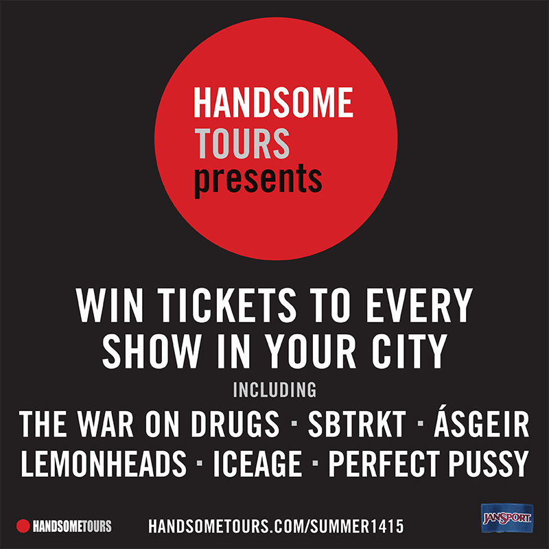 HandsomeTours's tweet photo. WIN a double pass to every @HandsomeTours show in your city this summer. Enter http://t.co/SVDugcoDdz @JanSportAus http://t.co/FsmpECQb2J