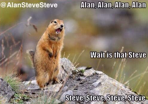 AlanAlan SteveSteve tweet media