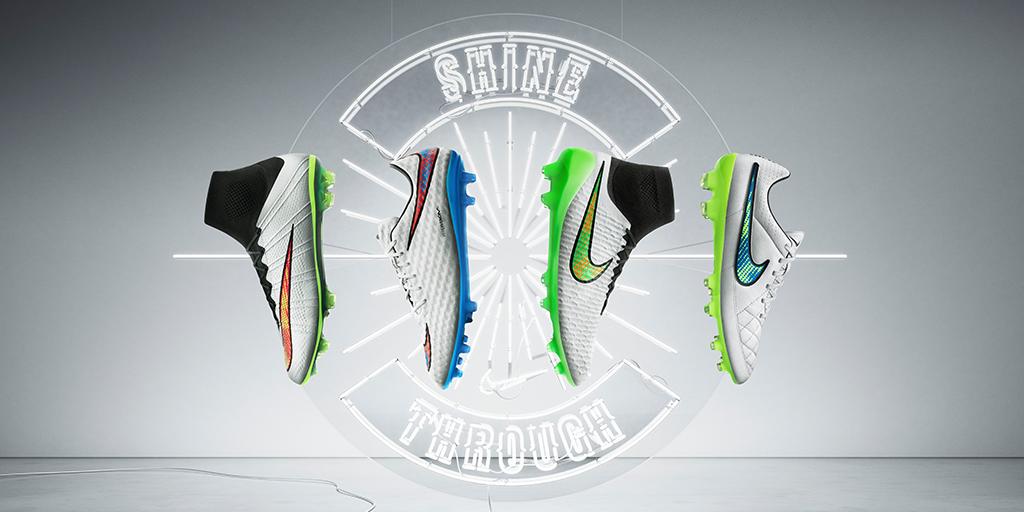 Nike Football on Twitter: "Meet the Shine Through Collection. Available for  exclusive pre-sale in the Nike Soccer App: http://t.co/QzBydwTyqW  http://t.co/rtZhN04TSz" / Twitter