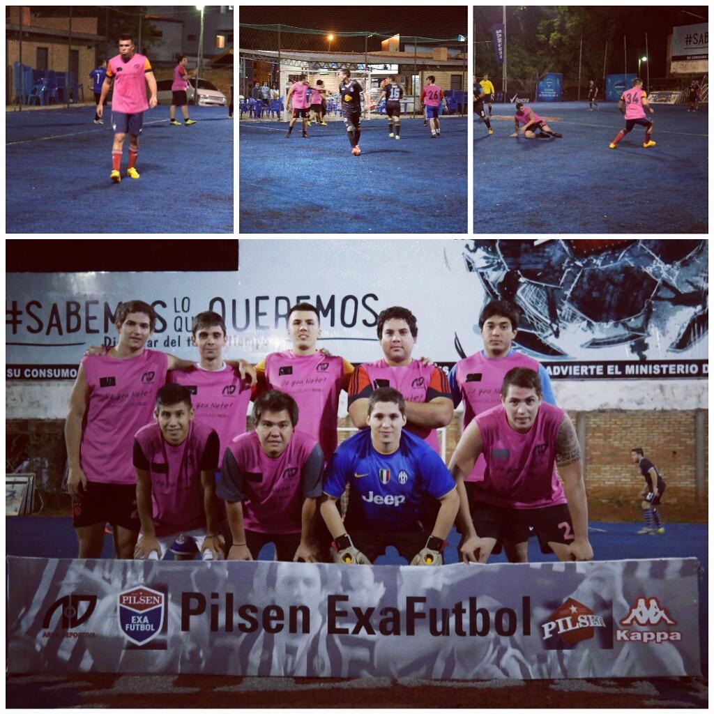 Exafutbolpy's tweet photo. El Exa Los Laureles da el primer paso y vence por 4 a 1 al Exa CEPB en la #ExaChampions http://t.co/DTHrpvydZH