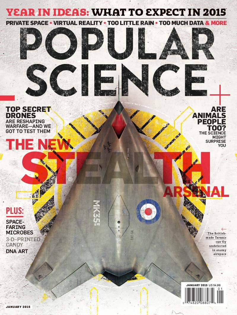January Issue on sale this week - Stealth Drones, baby - our bread and butter :)