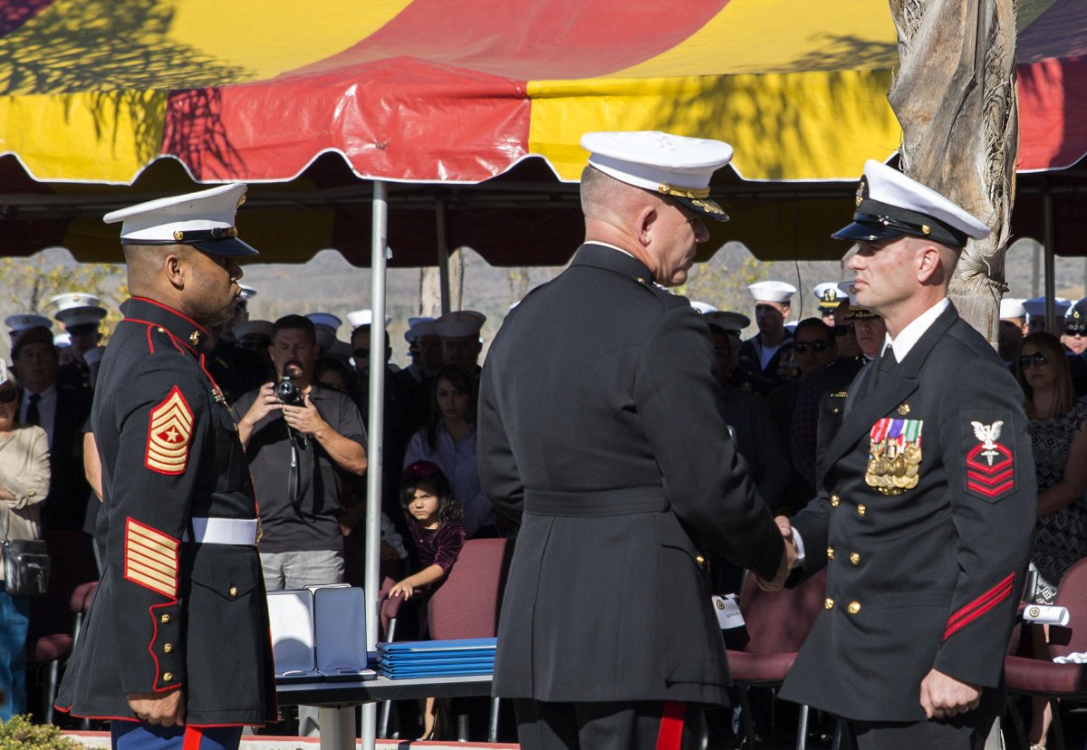 Badass Alert: Corpsman receives Navy Cross for saving Marines during ...