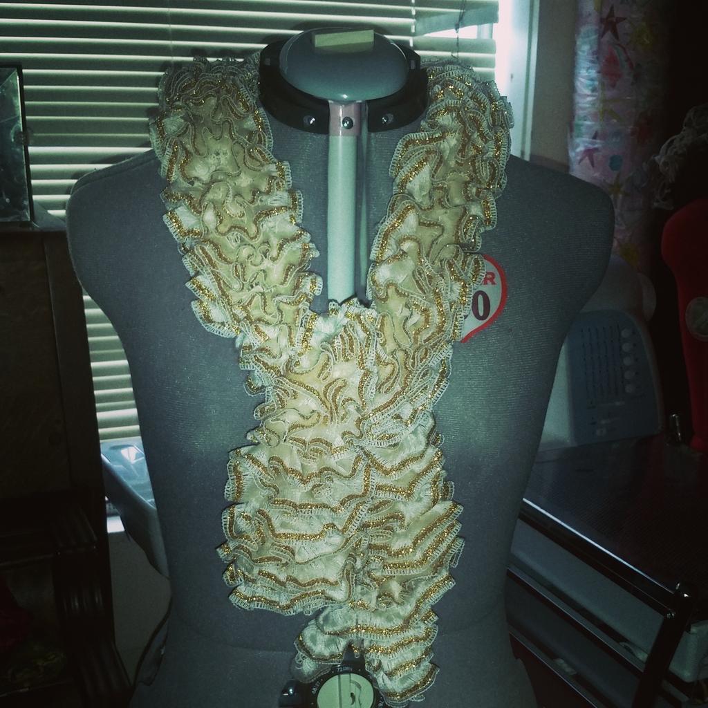 CrazyLadyX5's tweet image. Ribbon scarf.  #forsale #ribbonscarf #knitting