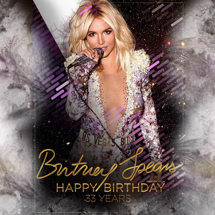 Today is the birthday of my Queen! Britney Spears - Happy Birthday Baby! All you very good Love you!   
