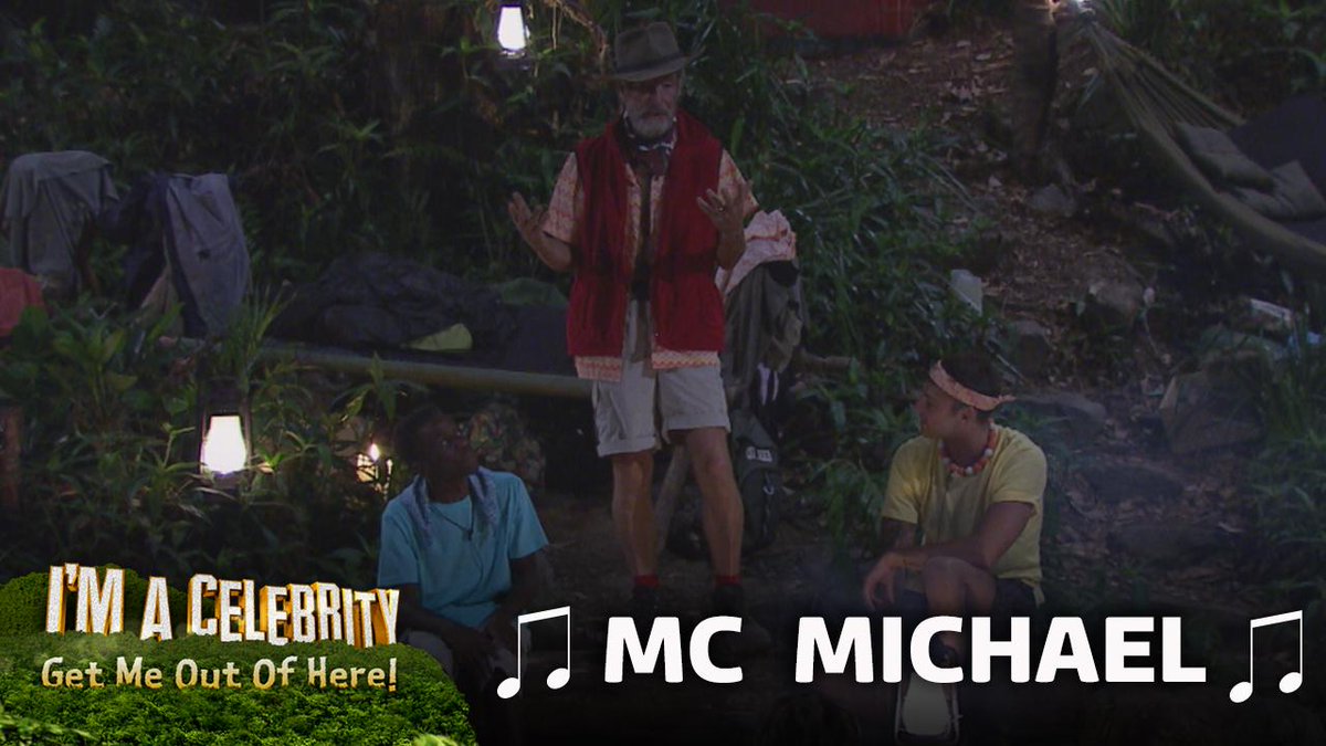 imacelebrity's tweet photo. "Michael's my name and I'm real cool" Oh YES @MichaelBuerk you totally are! #ImACeleb #rapschool http://t.co/Ny4dj6rj9C
