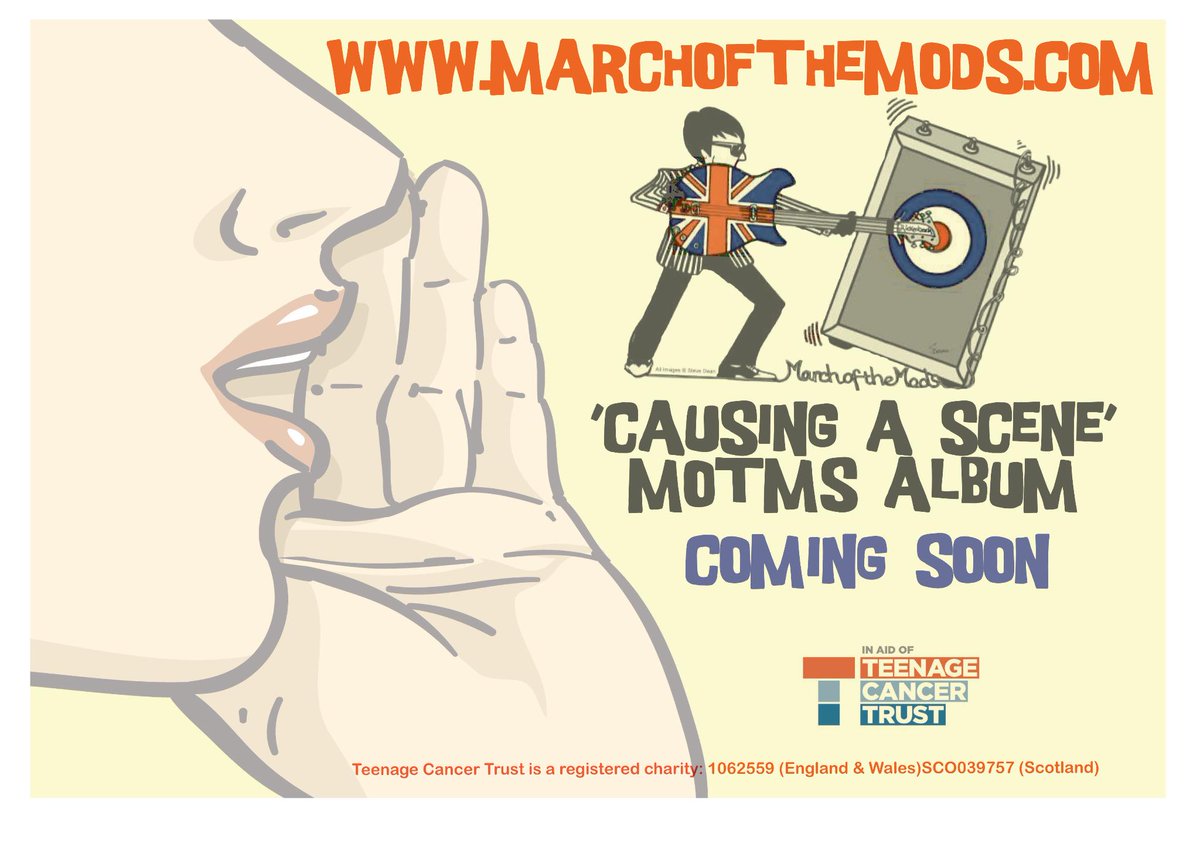 <a href="/MarchOfTheMods/">March Of The Mods</a> Album 'Causing A Scene' with <a href="/Thesupernovas/">The Supernovas</a> marchofthemods.com/index.php/motm…