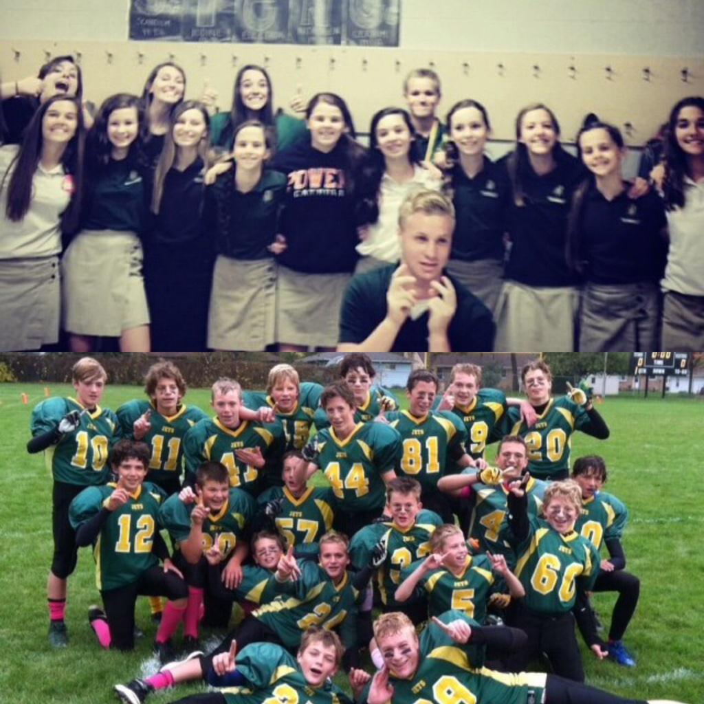 CatSchoolComps's tweet photo. Best Squad?💯 RETWEET for St. John Fenton or FAV for St. Roberts! http://t.co/ig5nKmNLst