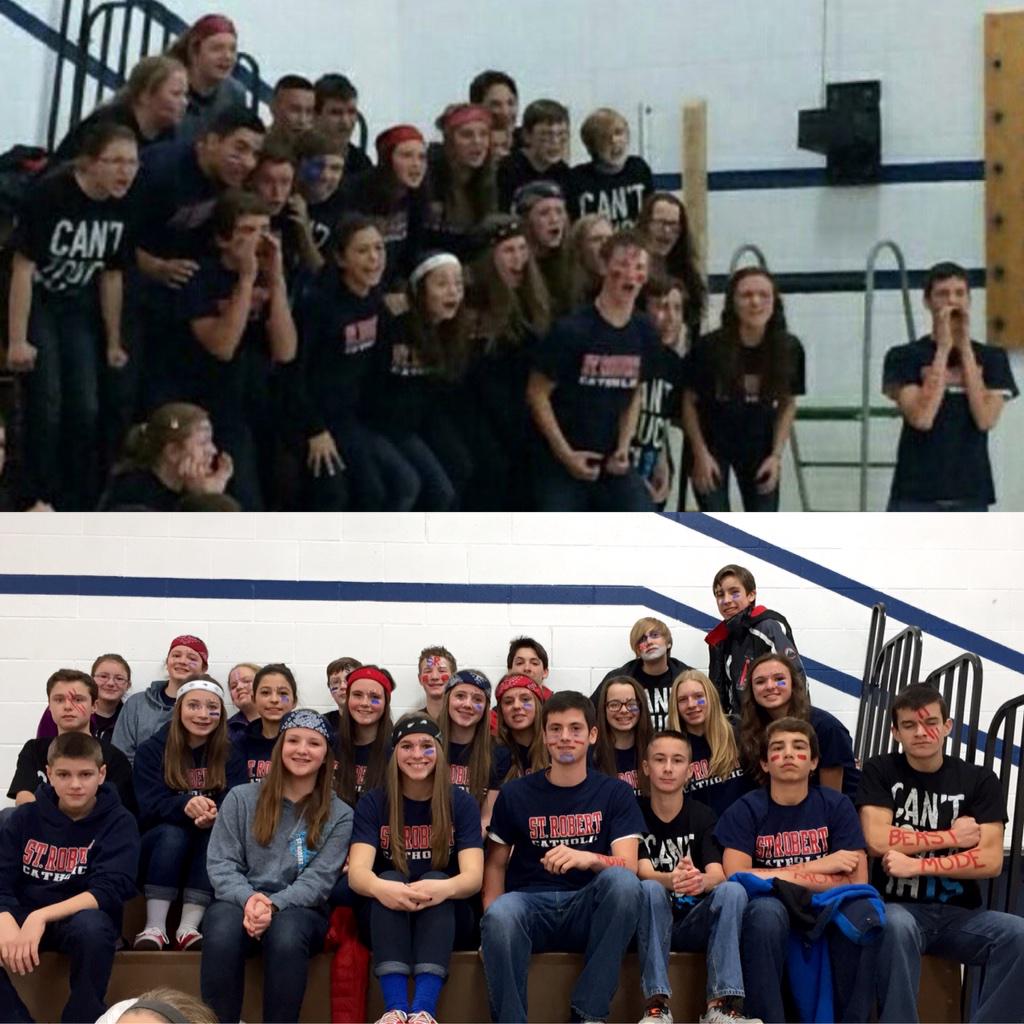 CatSchoolComps's tweet photo. Best Squad?💯 RETWEET for St. John Fenton or FAV for St. Roberts! http://t.co/ig5nKmNLst