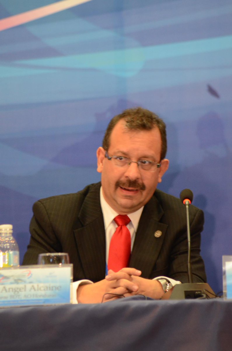 IndotelRD's tweet photo. Miguel Angel Alcaine, Representante BDT, AO Honduras. #ForoConectividad @ITU http://t.co/d5jUR64vHC