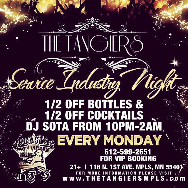 DJDrummaBoi's tweet image. Turnin up tonight in #mpls
S.I.N. Mondays at Tangiers!!!
#YourFriendlyNeighborhoodDJ
#RockstarDJs